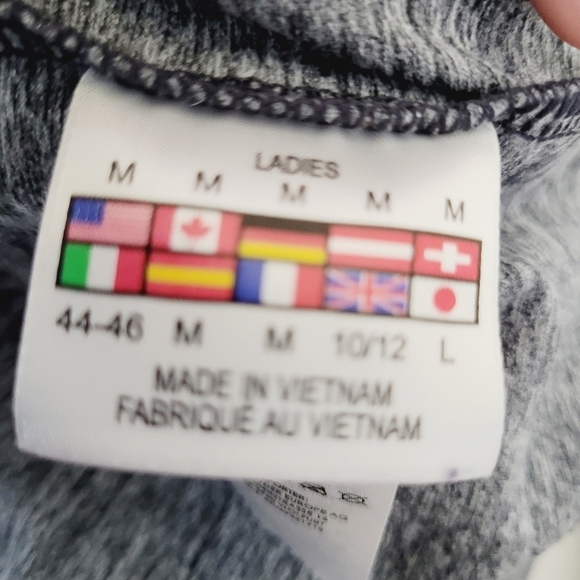 Spyder Ski Team Gray Cowl Neck Long Sleeve Performance Top - Picture 13 of 15